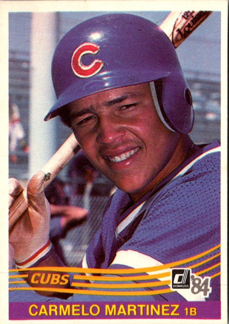 1984 Donruss Carmelo Martinez