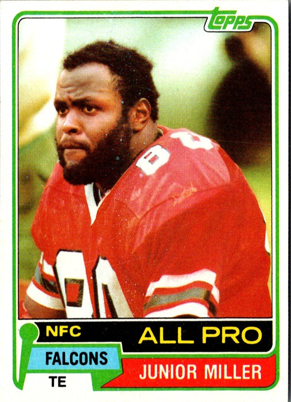 1981 Topps Junior Miller #180 Rookie EX