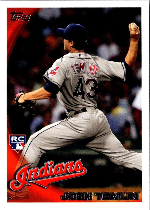 2010 Topps Update Josh Tomlin #US-319 Rookie