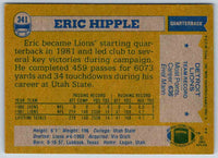 1982 Topps Eric Hipple #341