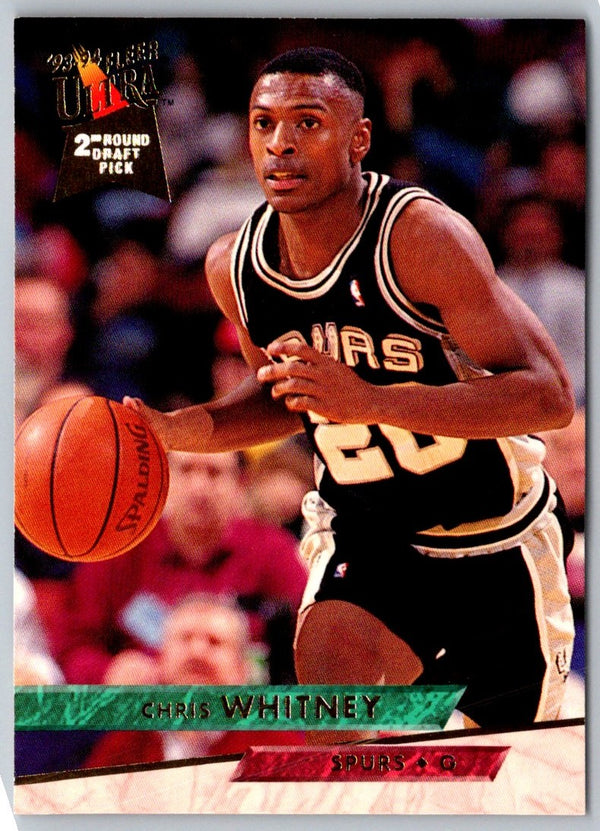 1993 Ultra Chris Whitney #341 Rookie