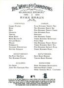 2010 Topps Allen & Ginter Ryan Braun