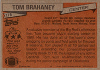 1981 Topps Tom Brahaney #178 Rookie EX