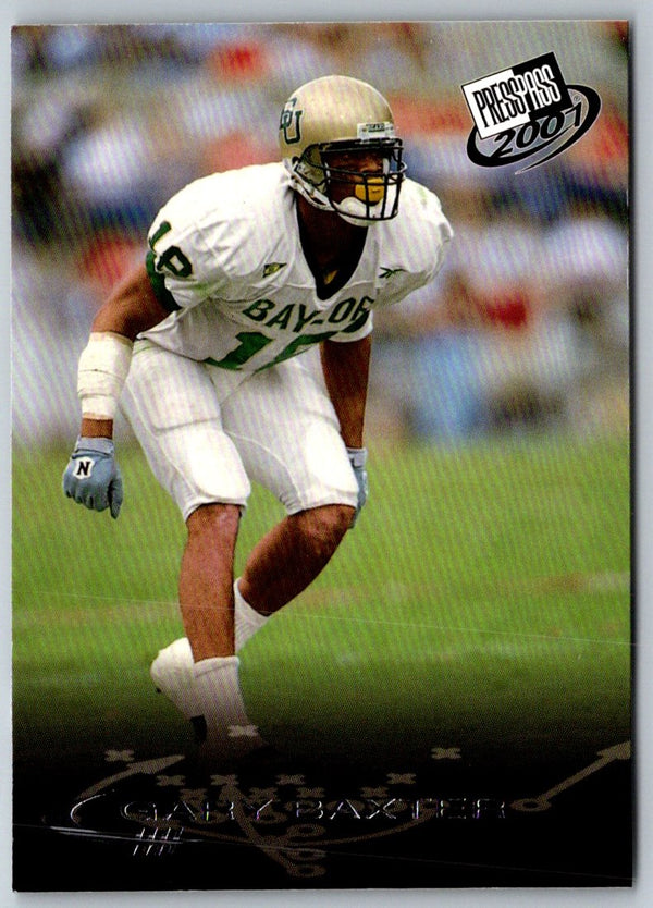 2001 Press Pass Gary Baxter #43