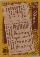 1986 Topps Paul Coffman