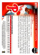 2010 Topps Update Domonic Brown