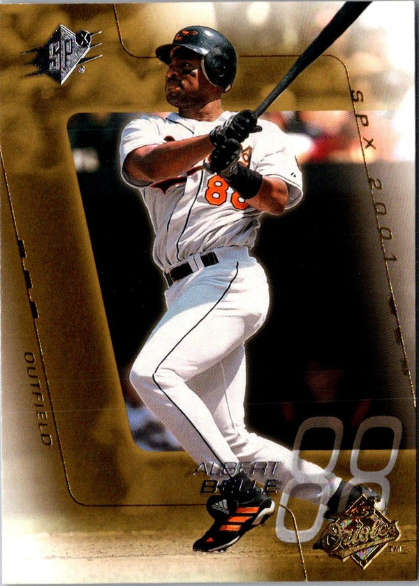 2001 SPx Albert Belle #18