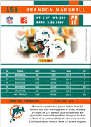 2011 Score Brandon Marshall