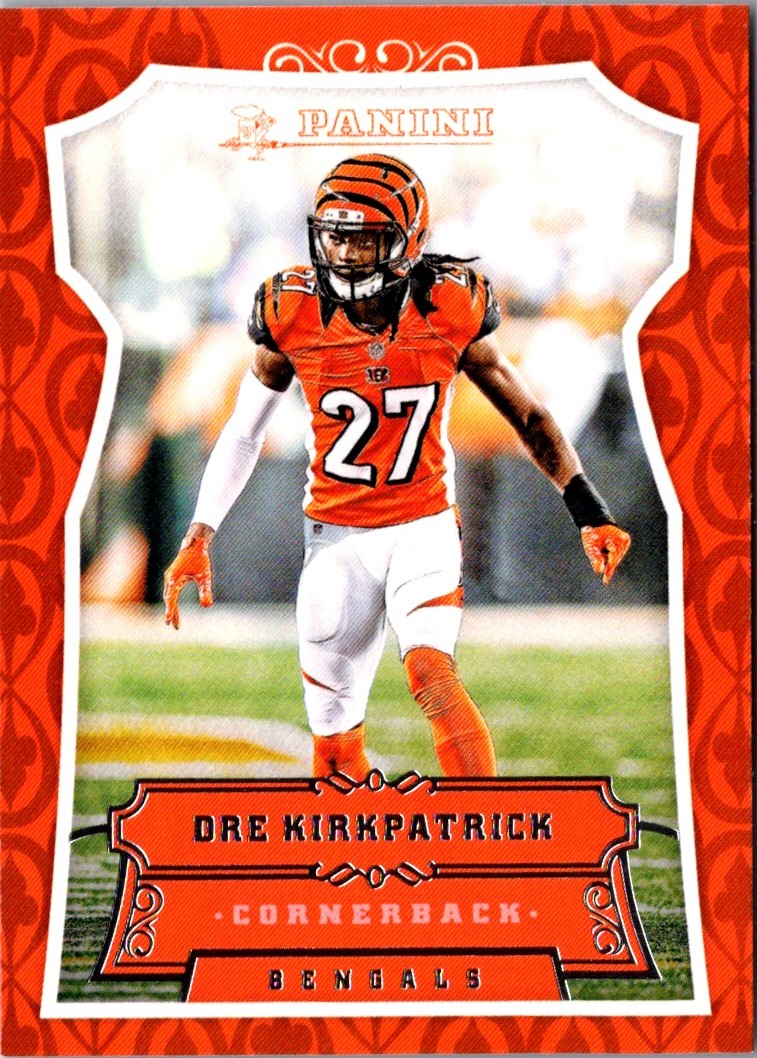 2015 Panini Prestige Big Three Jerseys Dre Kirkpatrick/Rey Maualuga/Vontaze Burfict