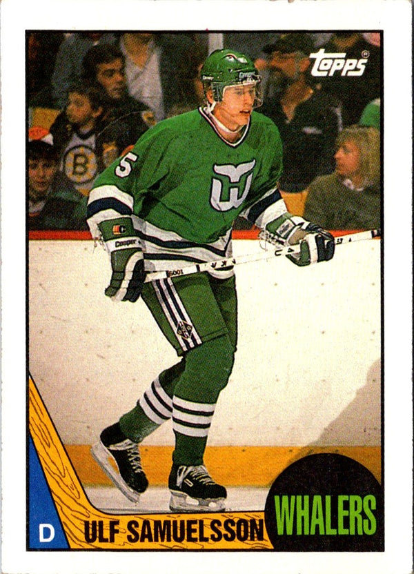 1987 Topps Ulf Samuelsson #23 Rookie