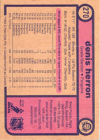 1982 O-Pee-Chee Denis Herron #270
