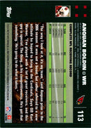2007 Topps Anquan Boldin