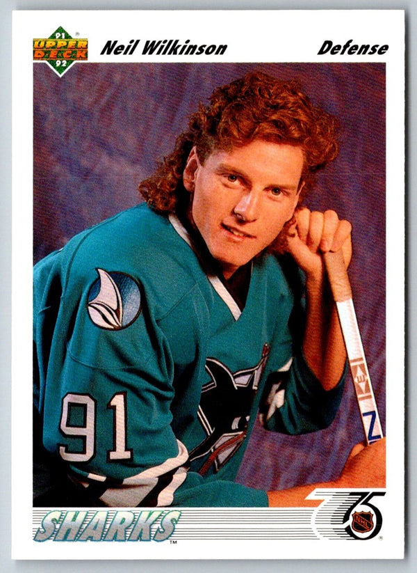 1991 Upper Deck Neil Wilkinson #55