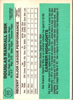 1984 Donruss Doug Sisk #615 Rookie