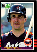 1985 Leaf Terry Puhl #80