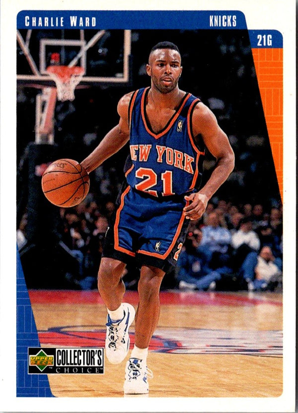 1997 Collector's Choice Charlie Ward #91