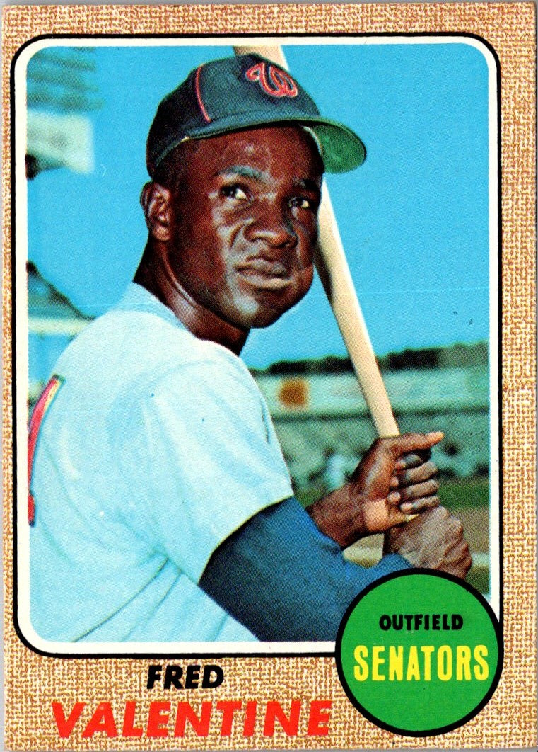 1968 Topps Fred Valentine