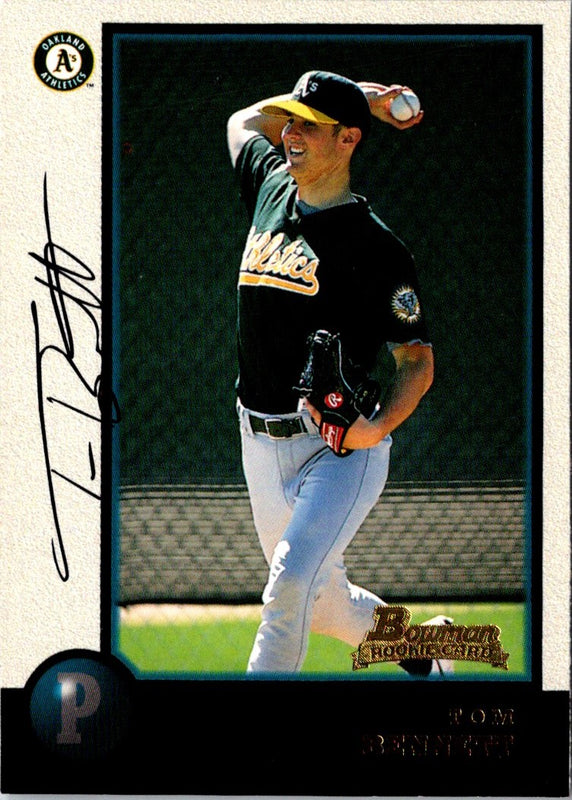 1998 Bowman Tom Bennett #383 Rookie