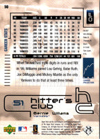2000 Upper Deck Hitter's Club Bernie Williams #50