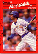 1990 Donruss Paul Molitor
