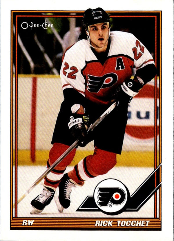 1991 O-Pee-Chee Rick Tocchet #160