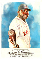 2009 Topps Allen Ginter David Ortiz #300