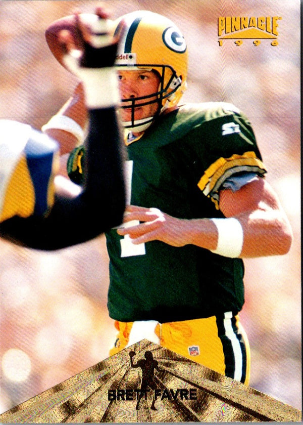 1996 Pinnacle Brett Favre #40