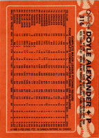 1988 O-Pee-Chee Doyle Alexander #316