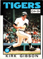 1986 O-Pee-Chee Kirk Gibson #295