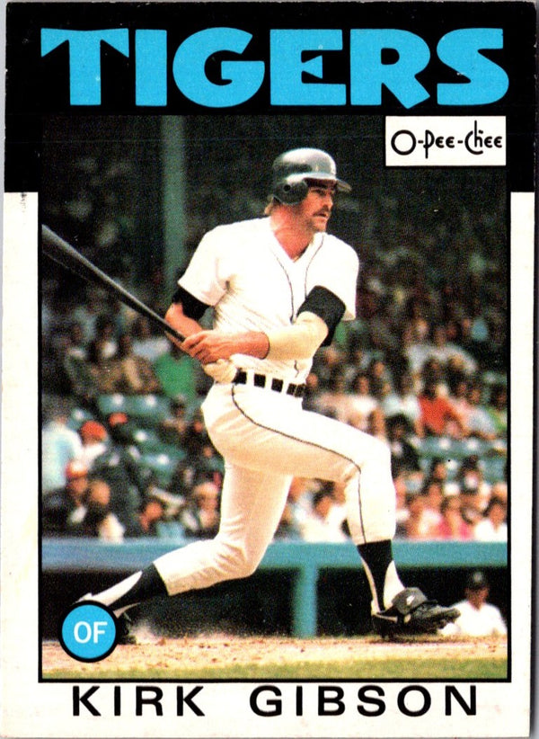1986 O-Pee-Chee Kirk Gibson #295