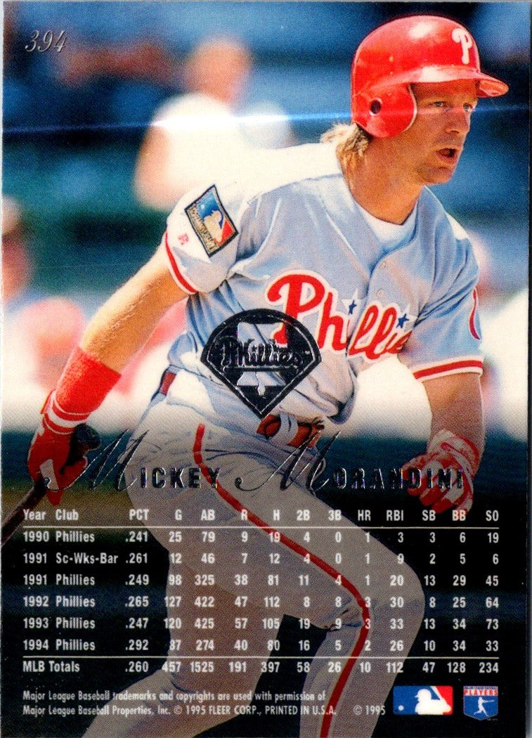 1995 Flair Mickey Morandini