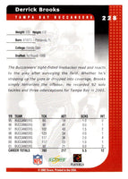 2002 Score Derrick Brooks #228