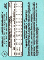 1986 Leaf Ron Romanick #81