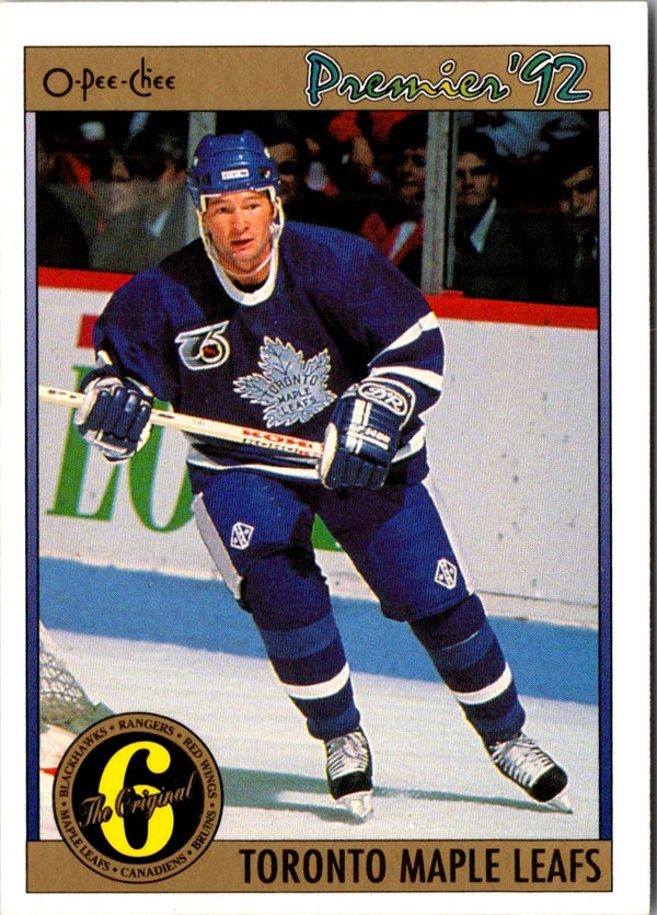 1991 O-Pee-Chee Premier Brian Bradley #185