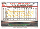 1992 Topps Gold Kent Mercker
