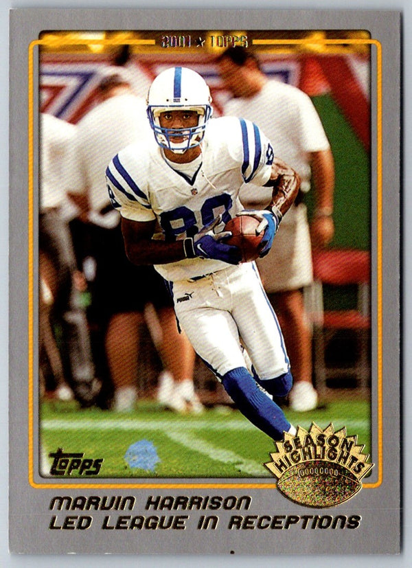 2001 Topps Marvin Harrison #289