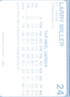 1989 Collegiate Collection North Carolina's Finest Larry Miller #24