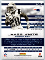 2014 Panini Rookies & Stars James White #145 Rookie