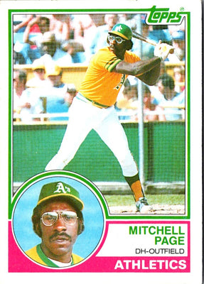 1983 Topps Mitchell Page #737