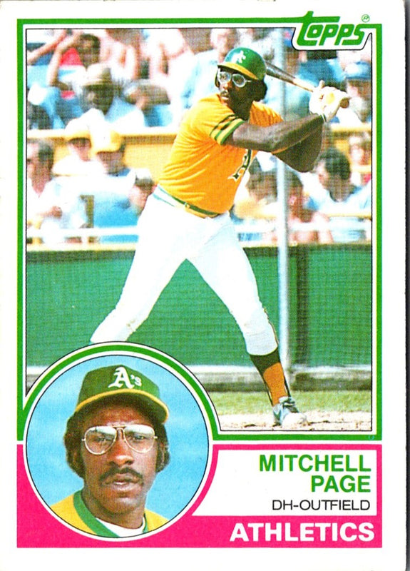 1983 Topps Mitchell Page #737