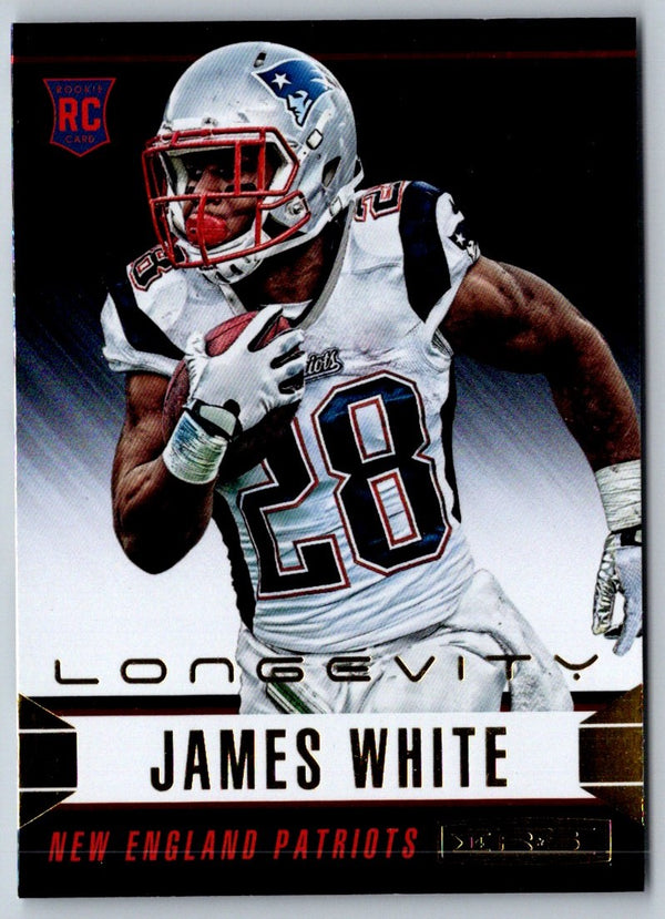 2014 Panini Rookies & Stars James White #145 Rookie