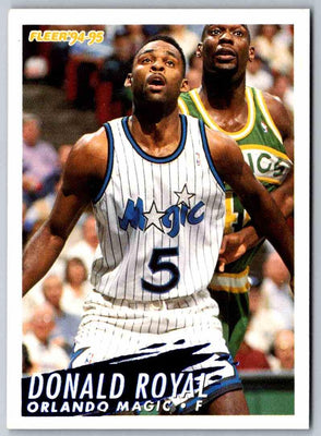 1993 Fleer Donald Royal #161