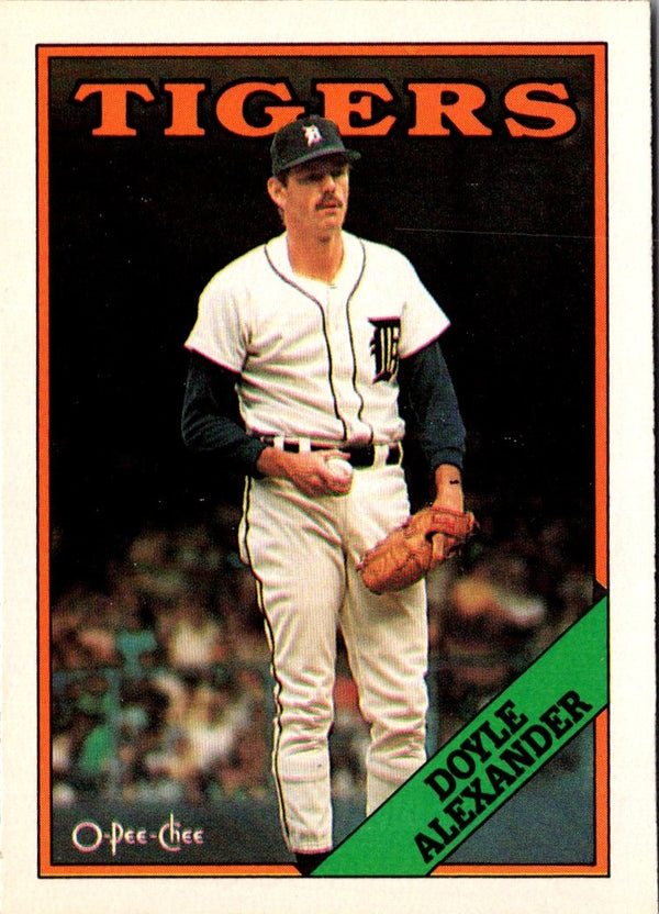 1988 O-Pee-Chee Doyle Alexander #316