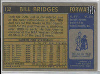 1972 Topps Bill Bridges #132