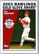 2004 Topps 1st Edition Jim Edmonds