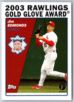 2004 Topps 1st Edition Jim Edmonds #713