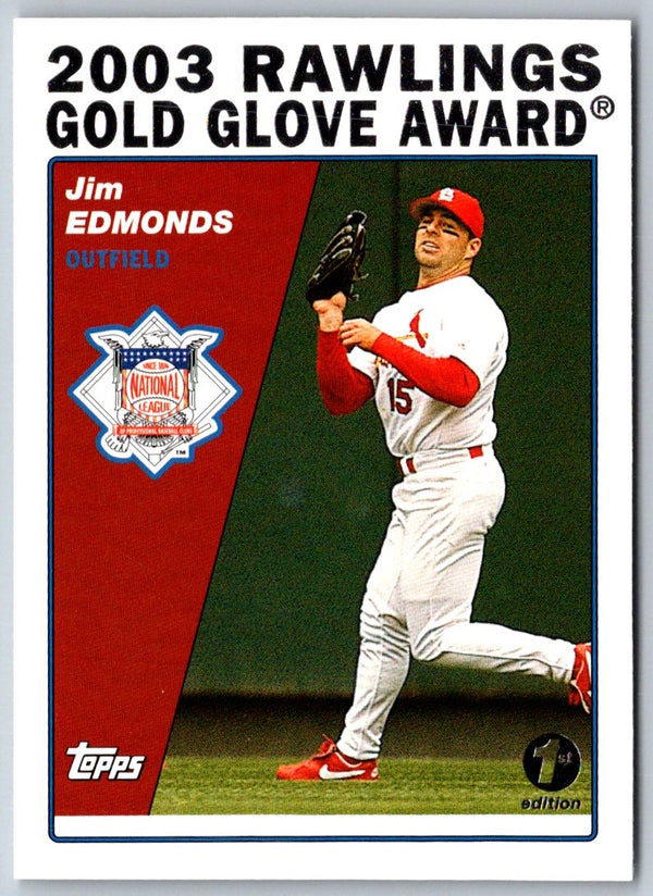 2004 Topps 1st Edition Jim Edmonds #713