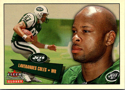 2001 Fleer Tradition Glossy Laveranues Coles #159