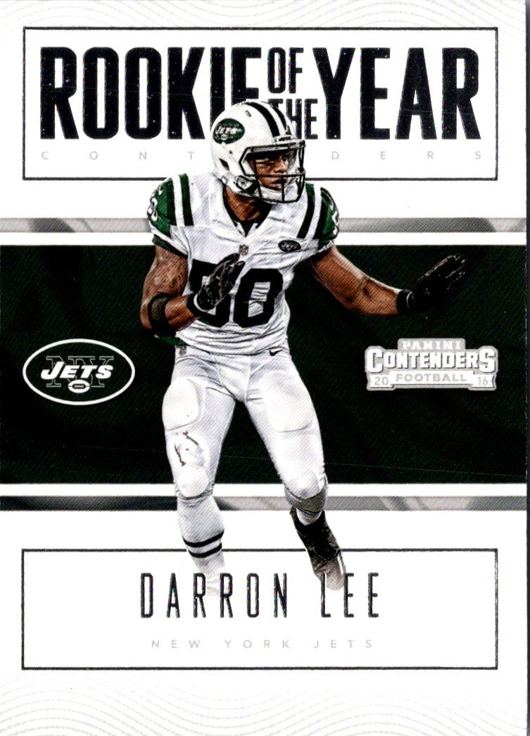 2016 Panini Contenders Rookie of the Year Darron Lee