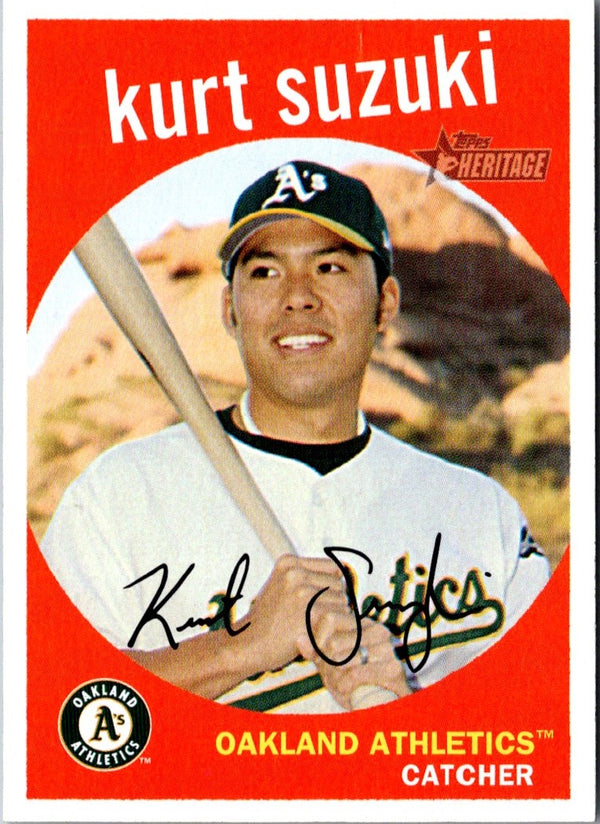 2008 Topps Heritage Kurt Suzuki #279